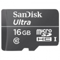 MicroSD 16GB  SanDisk Class 10 Ultra 30MB/s RUS без адаптера